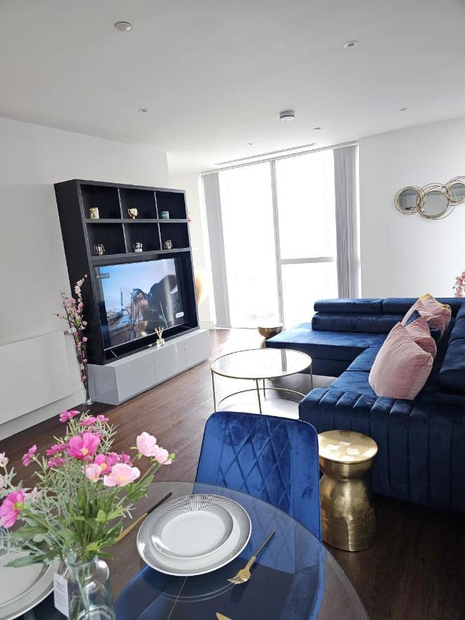 2 Bed Luxurious Apartments Canary Wharf Londyn Zewnętrze zdjęcie
